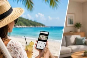 Fährst du in den Urlaub? Behalte dein Zuhause im Blick.