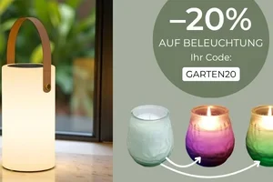 -20% auf Gartenbeleuchtung