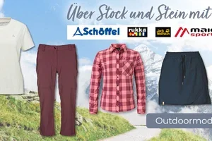 Über Stock und Stein - Wanderbekleidung