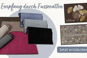 Fussmatten für nasse Herbstschuhe