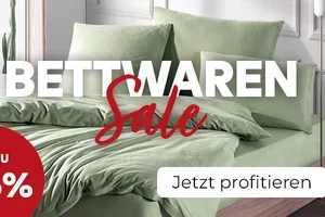 Bettwaren-Sale bis zu 55% reduziert