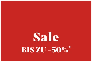 Der Sale beginnt jetzt: Bis zu -50% auf Ihre Favoriten