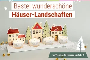 Kleine Häuser, große Weihnachtsfreude