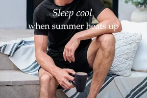 Sleep cool when summer heats up