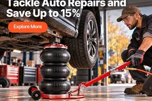 Take On Tough Auto Jobs with Up to 15% Off