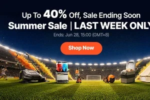 Ending Soon: Up to 40% Off Summer Gear
