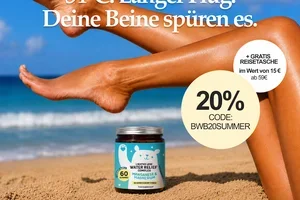 Diesen Sommer ohne schwere Beine. 🦵