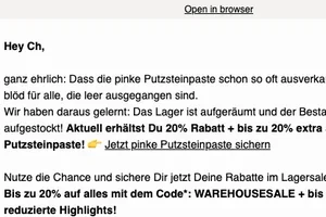💡 Ch, wir haben daraus gelernt! 