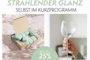 🍽️ Kurzprogramm = weiße Schlieren?