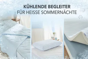 ❄️ Cool bleiben – auch in heissen Nächten 🌙