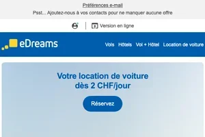 Votre location de voiture dès 2 CHF/jour🚗