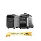 EcoFlow DELTA Pro 3 + Smart Generator 4000 (Dual Fuel) - APP Only