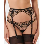 Kalmia Suspender Black/Sheer