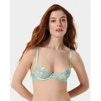 Leonora Wired Bra Island Paradise Blue/Sheer