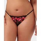 Vivienne Brief Fuchsia Pink/Red/Black