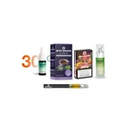CBD Set mit Öl 30 %, Serum, Bio-Hanftee und Vape Zkittles