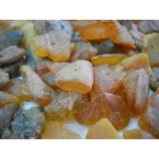 Baltische Natur Bernsteinperlen – 20 g Naturbernstein – Durchgebohrt Ø 1 mm – 3–12 mm