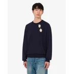 Pullover in lana merino extrafine intarsiato