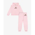 Completo tuta in felpa di cotone Moschino Teddy Bear