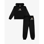 Completo tuta in felpa di cotone Moschino Teddy Bear