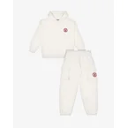 Completo tuta in felpa di cotone Moschino Teddy Bear