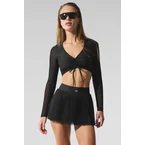 Airlift Mesh Divine Long Sleeve Bra - Black