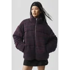 Stage Sweater Puffer  - Rich Bordeaux Multi