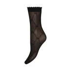 Hype The Detail Ankle w/lurex 25Den Socks, black