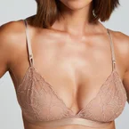 Hunkemöller Anya bralette bra, beige