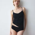Triumph Feel Of Cotton top, black