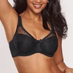 Lascana Nuance Perfect Basics minimizer bra, black