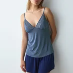 Triumph Comfort Allure top, blue