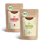 Bio Strawberry Matcha Set
