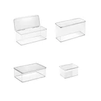 BINZ - Aufbewahrungsbox KLAR mit Deckel - div. Grössen