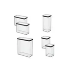 Vorratsdosen-Set LOFT schwarz (6-teilig)