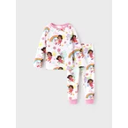 Dora Toddler/Kids Girl 2pcs Cotton Knit Fabric Pajamas Set White