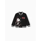 Disney Mickey and Friends Halloween Toddler/Kid Boy Mickey Glow In The Dark Bomber Jacket Black