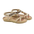 Sommersandale Retro Beige