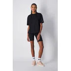 Kurze Leggings aus Baumwoll-Lycra