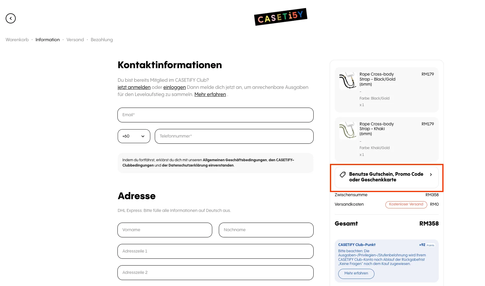 Wie verwendet man den Gutscheincode? - Casetify