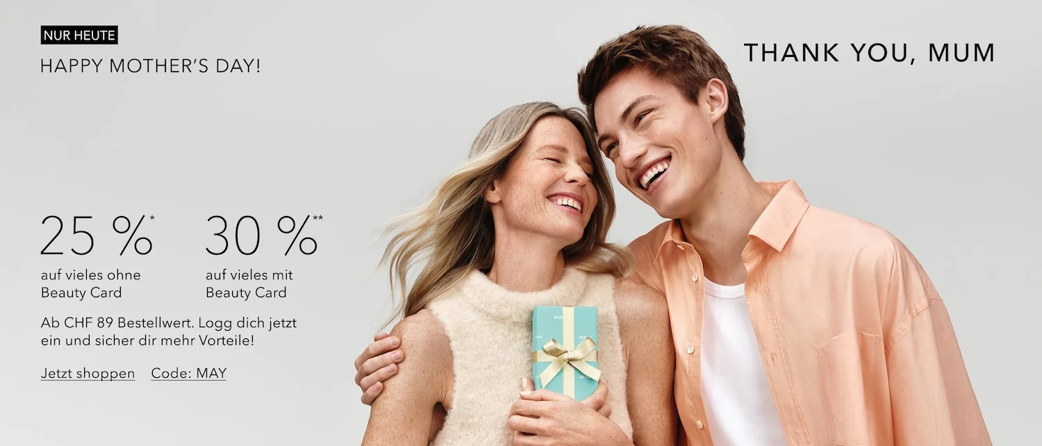 Nachweis des Gutscheins - Douglas - Douglas gutschein: [[30 % rabatt]] ab CHF 89 mit Beauty Card