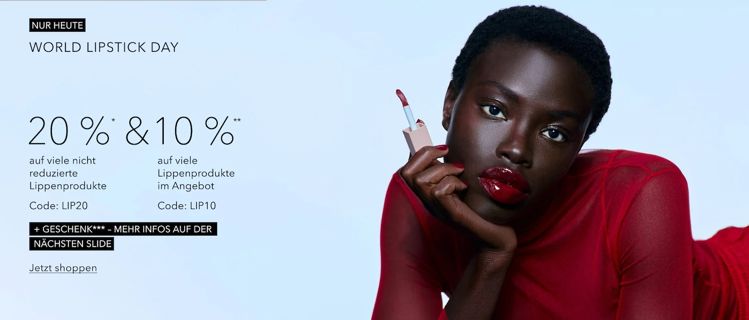 Nachweis des Gutscheins - Douglas - Douglas gutschein: [[20% rabatt]] auf viele nicht reduzierte Lippenprodukte