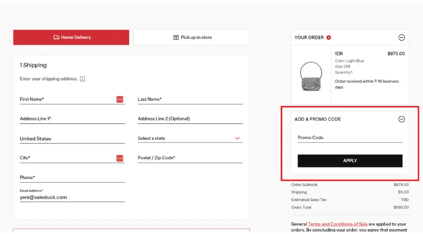 Wie verwendent man einen Gutscheincode von Diesel