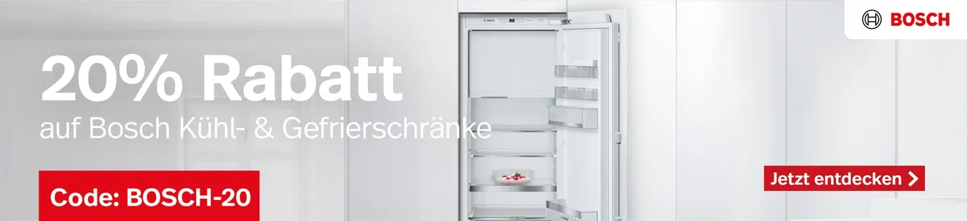 Nachweis des Gutscheins - nettoshop - Nettoshop Angebot: [[20% Rabatt]] auf Bosch kühl- gefrierschränke