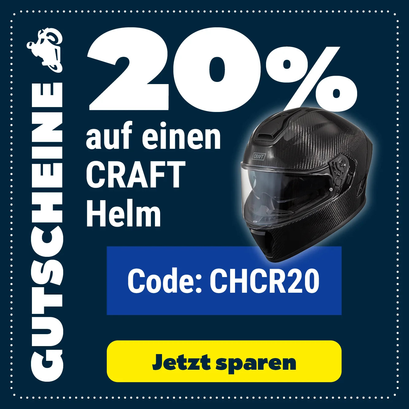 Nachweis des Gutscheins - Polo Motorrad - Polo Motorrad Gutschein: [[Helm-Rabatt]] auf CRAFT-Helme