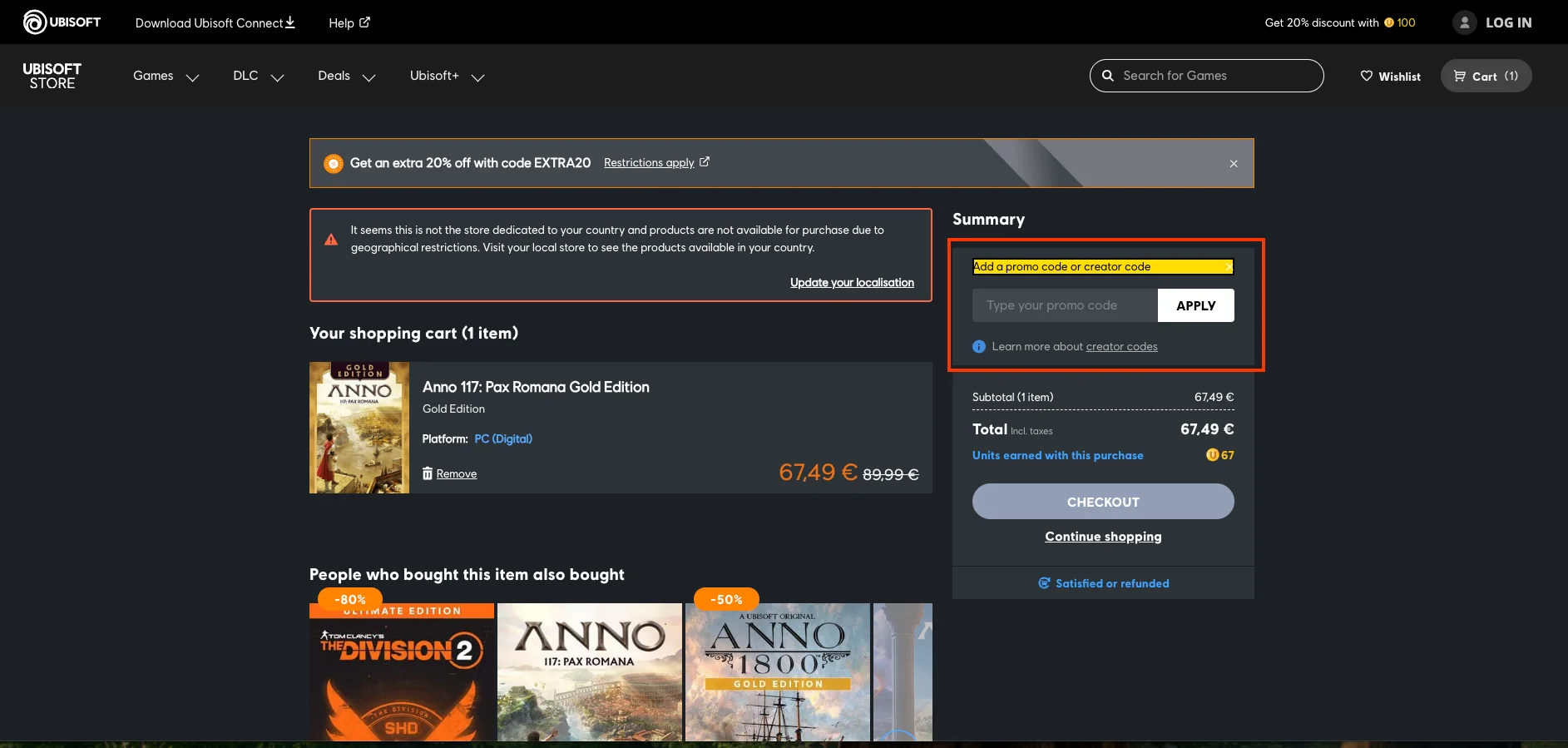 Wie verwendet man den Gutscheincode? - Ubisoft