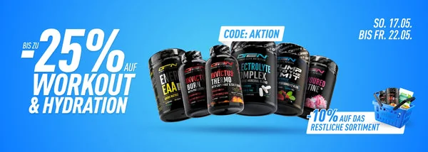 Nachweis des Gutscheins - VitaminVersand24 - VitaminVersand24 gutschein: [[25% Rabatt]] auf workout hydration-produkte